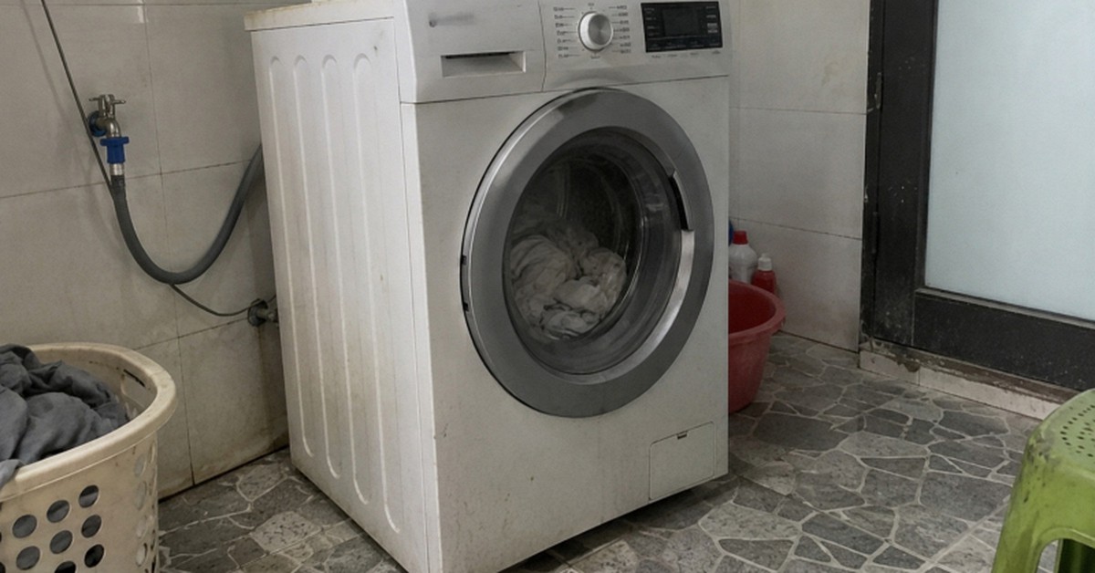 Lời khuyên đến tất cả các gia đình đang dùng máy giặt