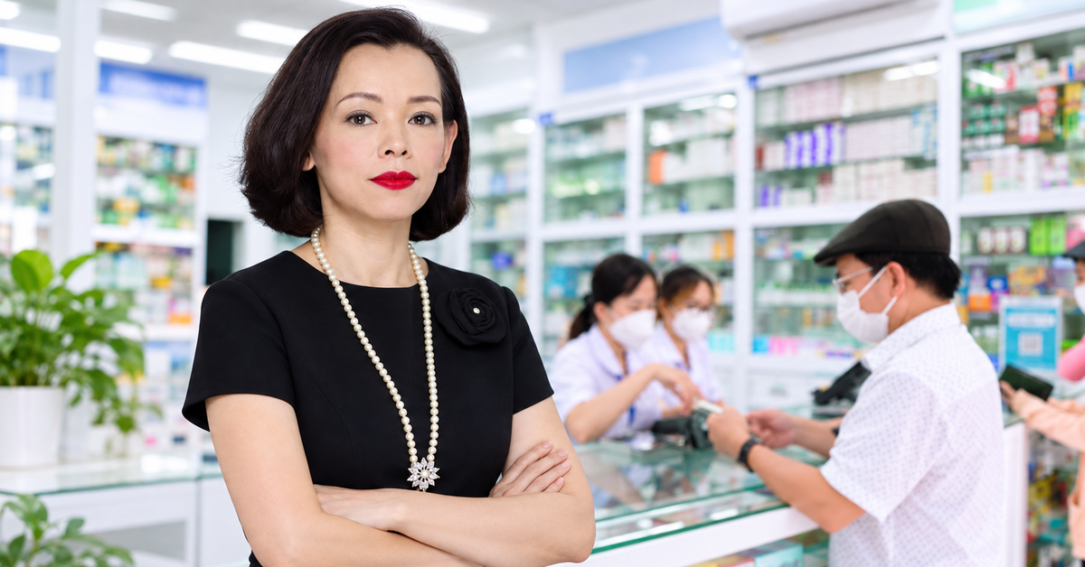 Bà Nguyễn Bạch Điệp bắt tay với quỹ của Pháp, Hội Chữ thập đỏ, ĐH Y Dược, ĐH Y Khoa, cho hơn 22.000 dược sĩ học một kỹ năng khác ngoài bán thuốc