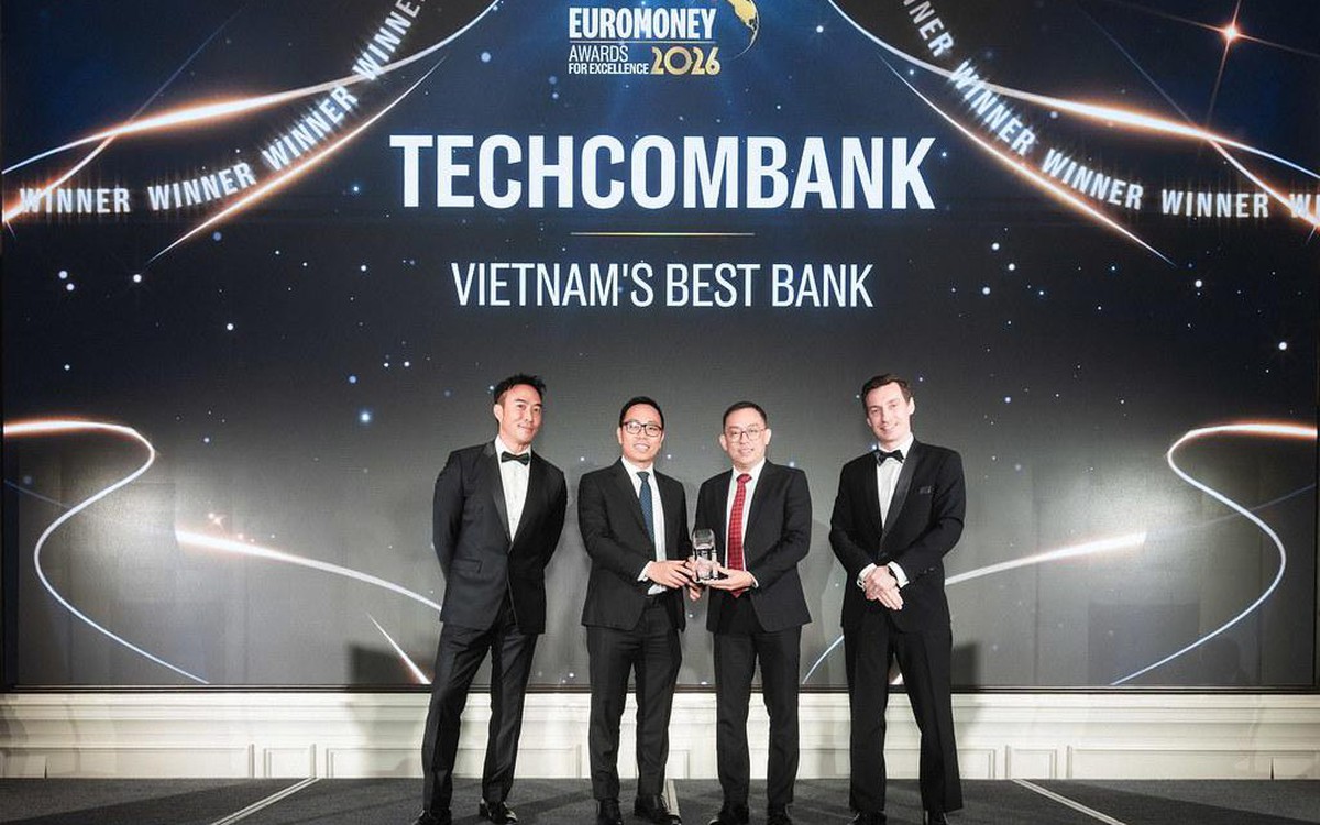 Techcombank lần thứ 6 liên tiếp được Euromoney vinh danh “Ngân hàng Tốt nhất Việt Nam”