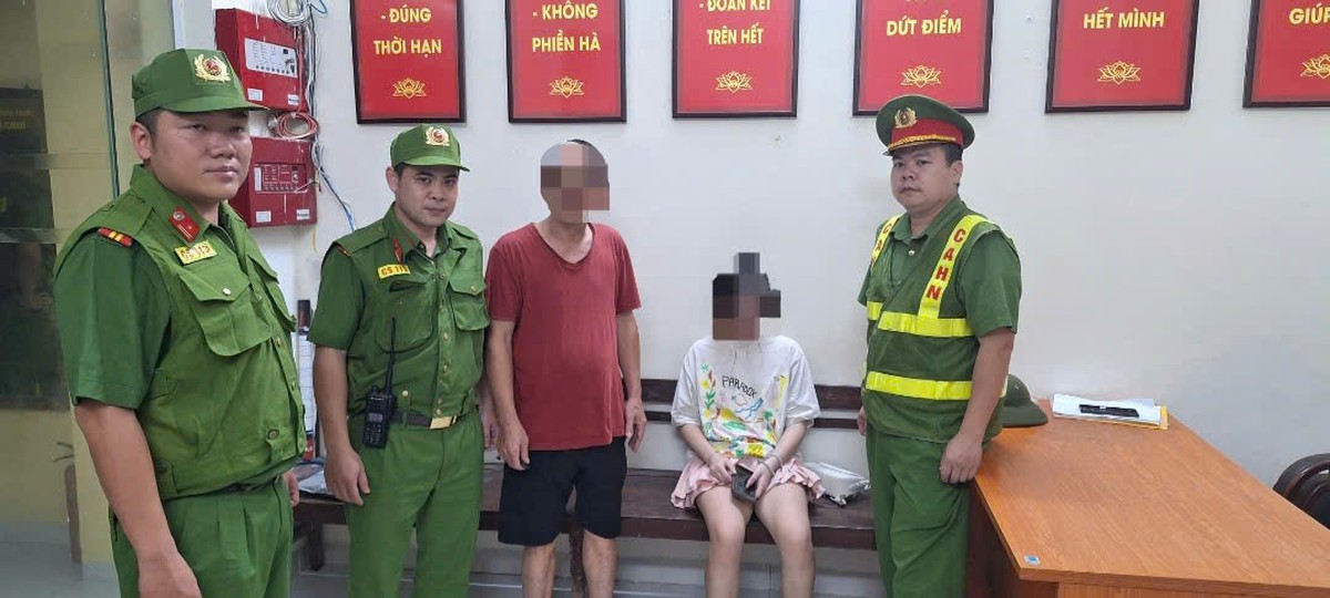 Phát hiện người phụ nữ có biểu hiện bất thường trên đường Thanh Niên lúc 0h15, Công an lập tức tiếp cận, đưa về trụ sở