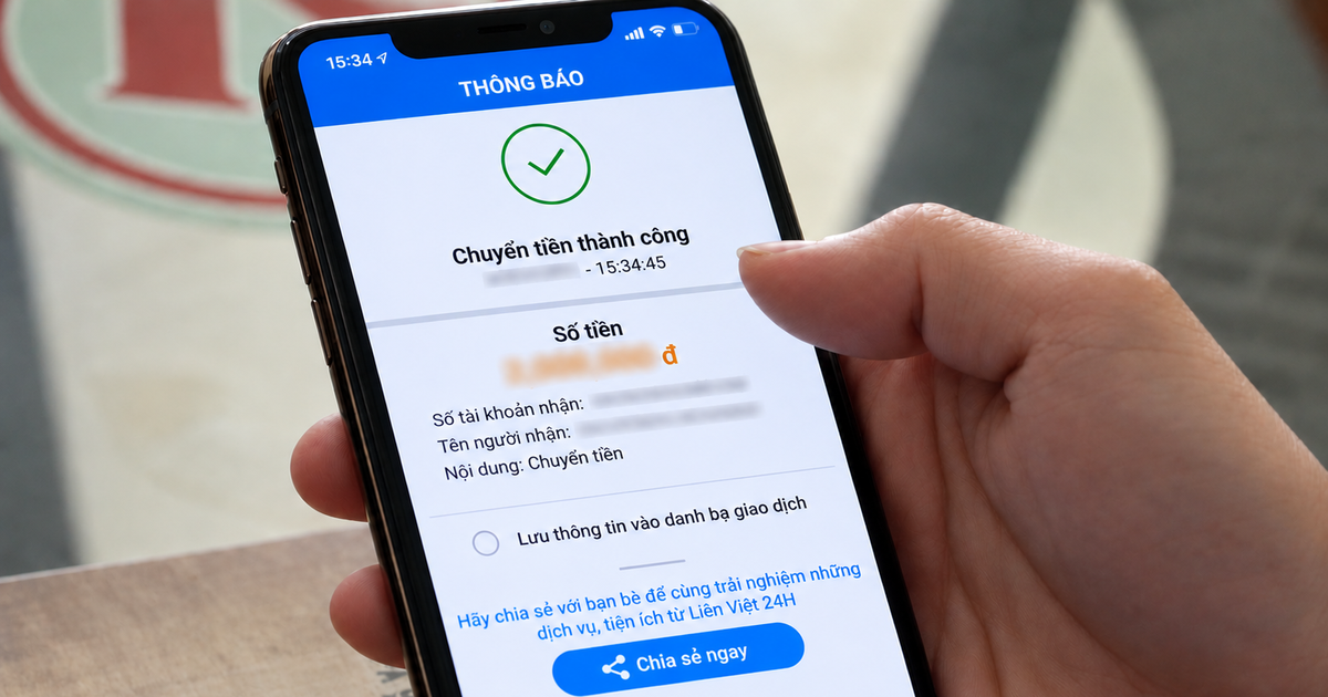 Người đàn ông SN 1993 ở Hà Nội chuyển khoản 88.748.535 đồng vào tài khoản MB Bank của Đặng Thị Loan SN 1986: Công an vào cuộc rà soát giao dịch