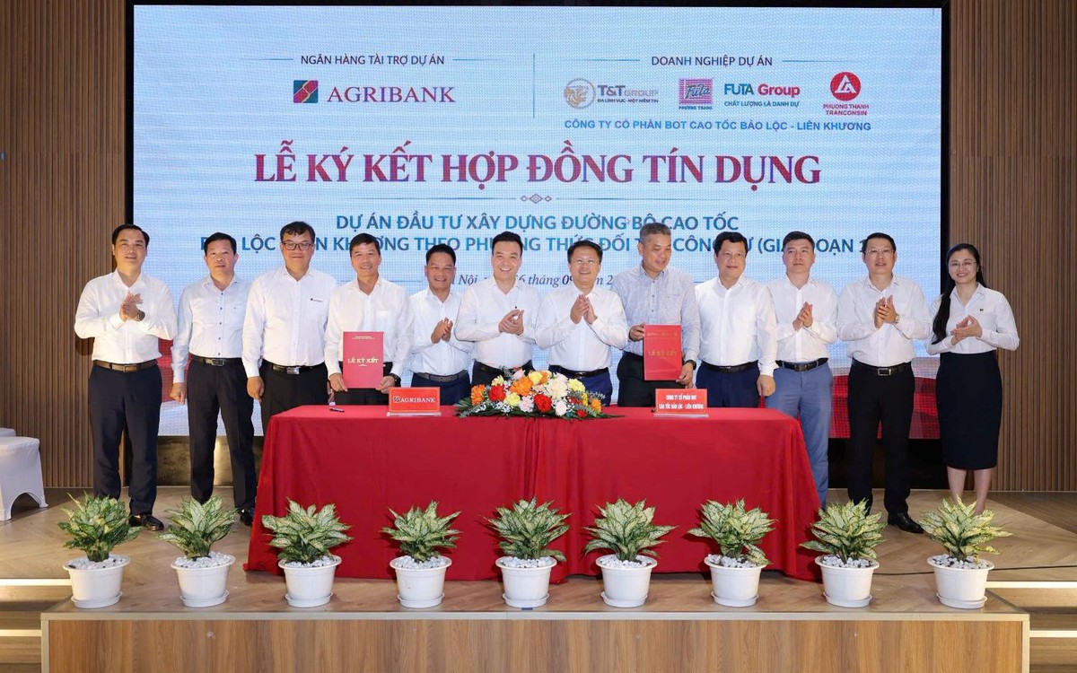 Agribank cấp gần 3.000 tỷ đồng vốn tín dụng cho cao tốc Bảo Lộc – Liên Khương