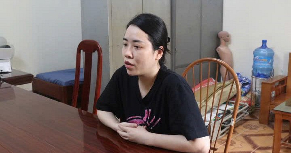 Tạ Thị Hường SN 1992 ra đầu thú