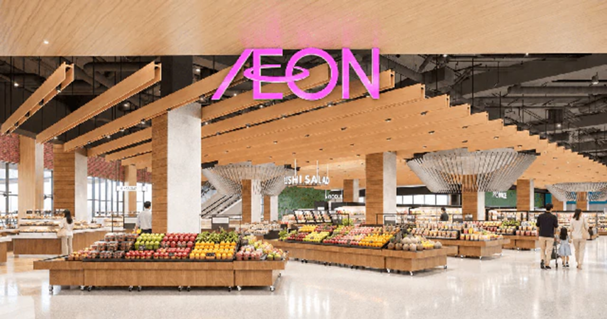 Aeon đặt mục tiêu tăng gấp 3 quy mô kinh doanh tại Việt Nam