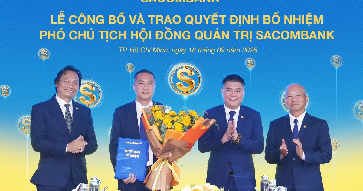 Ông Nguyễn Xuân Vũ được bầu làm Phó Chủ tịch HĐQT SACOMBANK