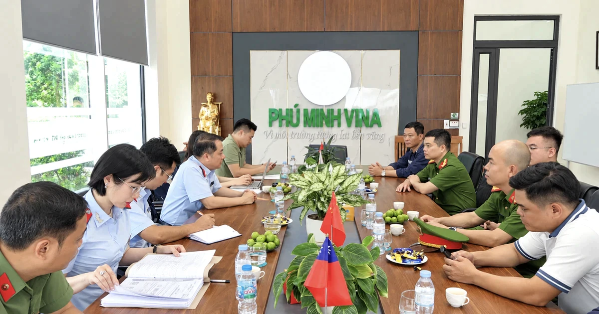 Chuyển Bộ Công an hồ sơ 4 nhóm hành vi có dấu hiệu hình sự tại Công ty Phú Minh Vina