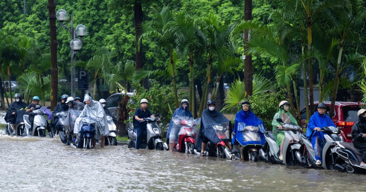 Ngày mai, nhiều tỉnh thành xuất hiện mưa to đến rất to