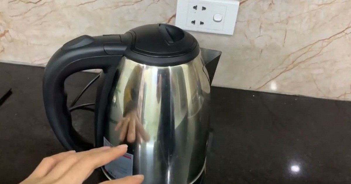 Lời khuyên dành cho tất cả các gia đình đang dùng ấm siêu tốc