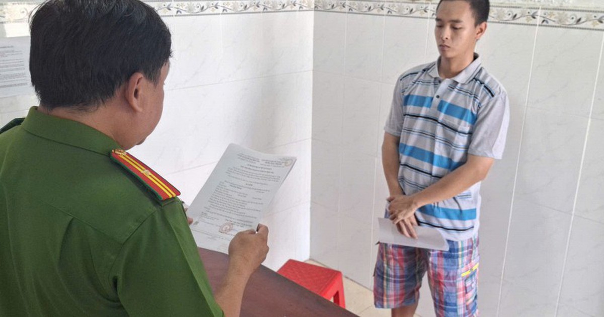 Thi hành lệnh bắt tạm giam Phan Hoài Thương SN 2004 liên quan đến số tiền 8 triệu đồng