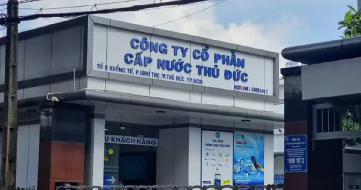 Cấp nước Thủ Đức có tân Chủ tịch HĐQT