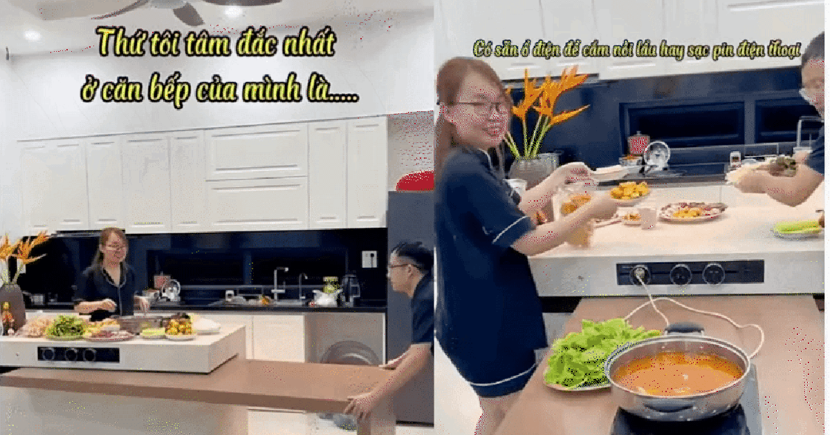 Chi hơn 100 triệu làm nội thất cho bếp, vợ chồng trẻ Hà Nội đầu tư 40 triệu cho một món đồ: "Đắt nhưng rất đáng tiền"
