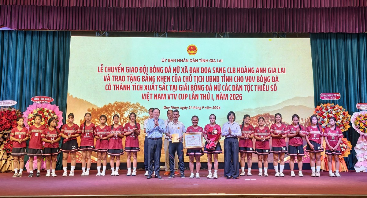 Hoàng Anh Gia Lai tiếp quản đội bóng nữ từng gây sốt mạng xã hội