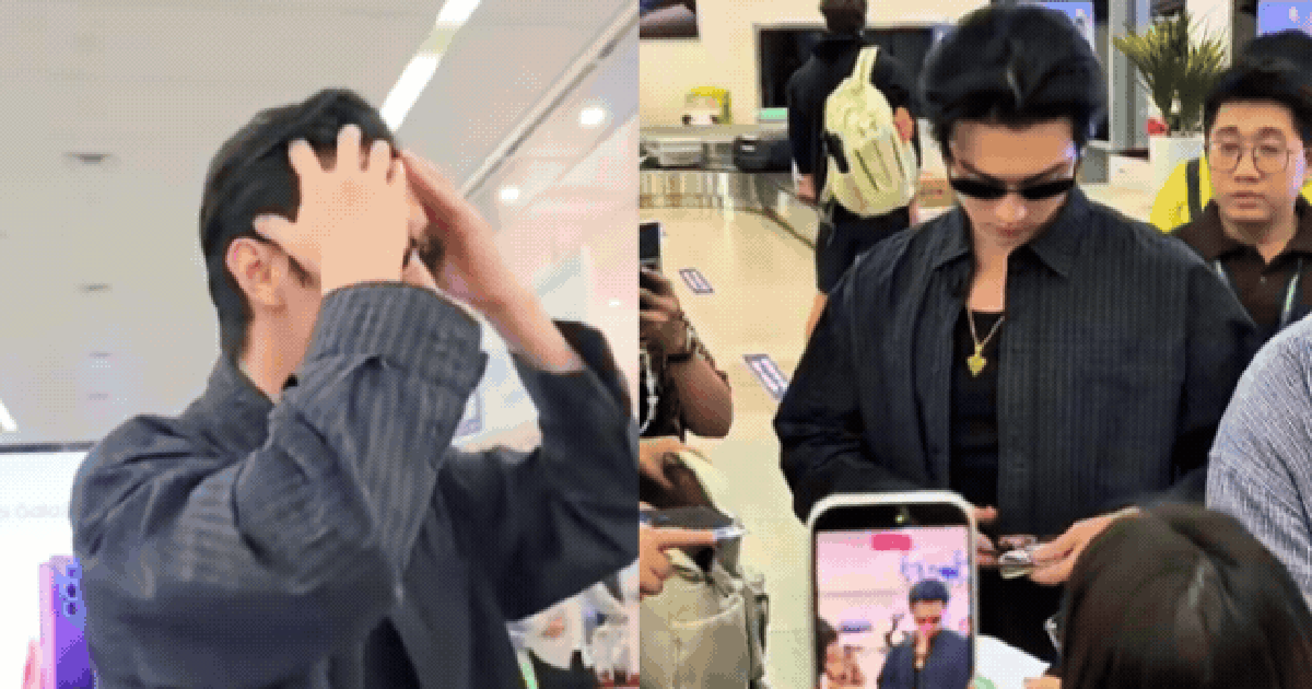 "Hot boy đẹp nhất Tử Cấm Thành" Hứa Khải đổ bộ Tân Sơn Nhất: Visual đời thực vừa soái vừa ngầu không chỗ chê