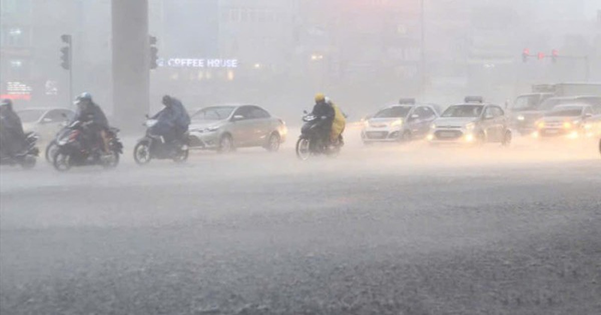 Nhiều tỉnh, thành sẽ có mưa to đến rất to trong 3 ngày liên tiếp