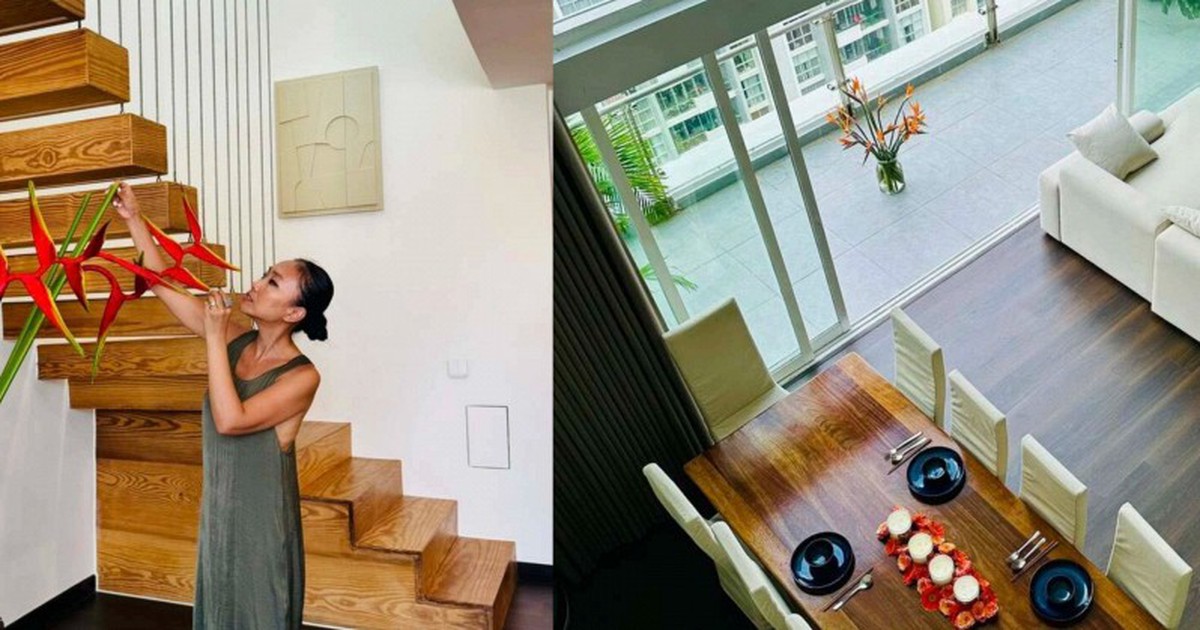 Mỹ nhân Việt cưới chồng Tây hơn 8 tuổi, sống trong penthouse rộng 280m², đẹp xịn từng centimet