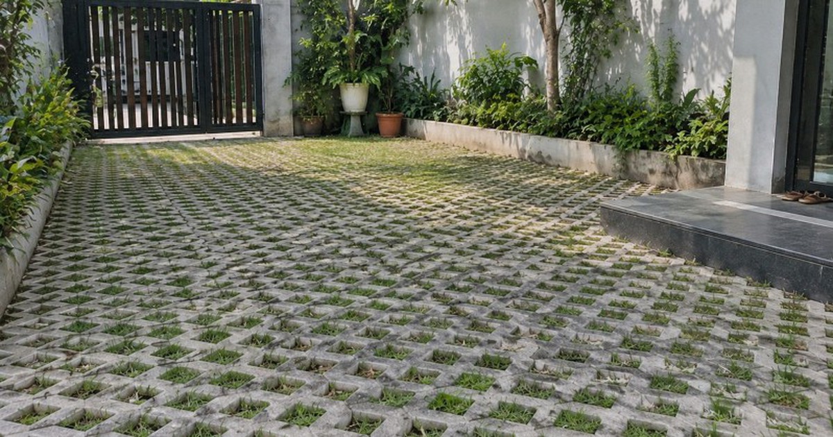 Vì sao ngày càng nhiều gia đình không còn đổ bê tông kín sân? 2 cách làm sân mát, đẹp, bớt bí đang dần thành xu hướng mới