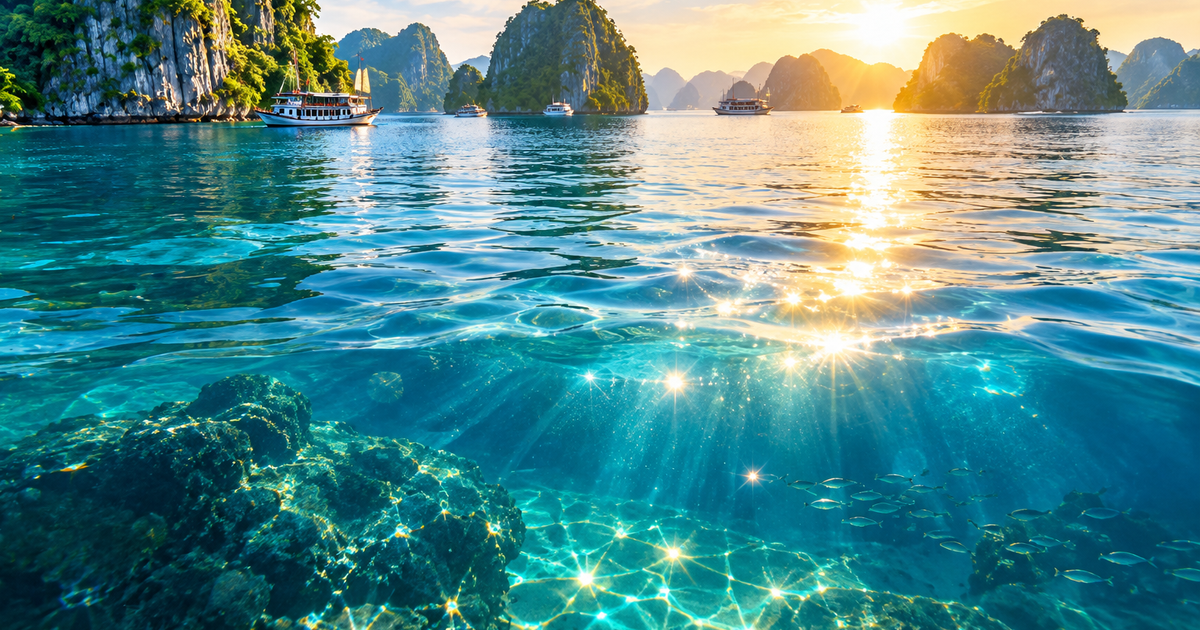 Quảng Ninh giấu một "kho báu" dưới biển, những ánh lấp lánh được tạo nên từ cuộc thử thách sinh mệnh