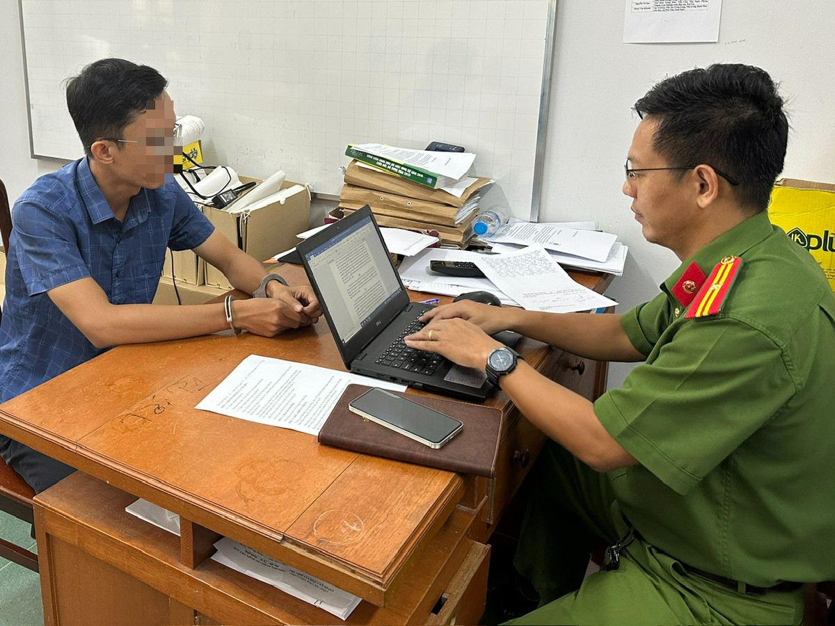 Thi hành lệnh bắt tạm giam Lê Hoàng Anh Vũ 34 tuổi, thu hồi chiếc xe ô tô