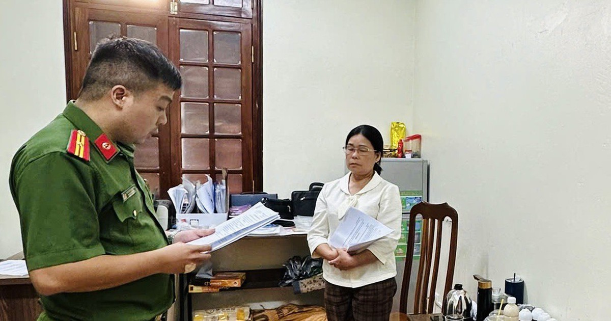 Ra quyết định khởi tố Giám đốc Hợp tác xã Lý Bích Linh SN 1970