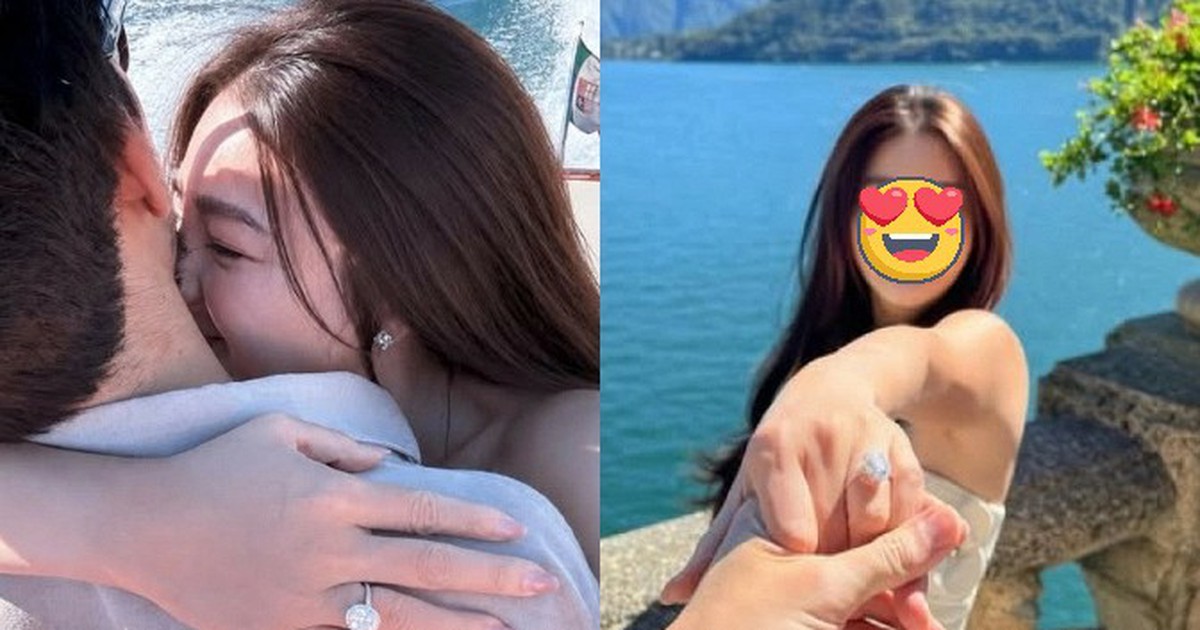 “Ngọc nữ phông bạt” được thiếu gia nghìn tỷ ngành ngân hàng cầu hôn bằng nhẫn kim cương khủng, nhan sắc đàng trai khiến MXH ngớ người