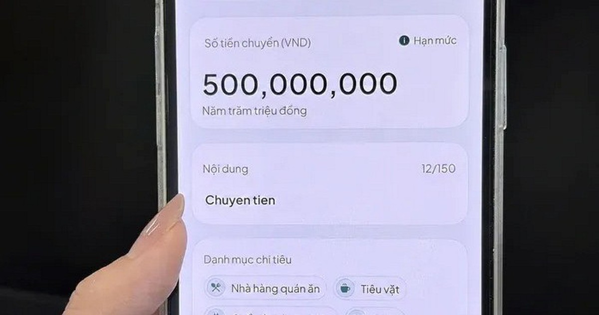 Công an sẽ điều tra nếu tài khoản ngân hàng phát sinh các giao dịch chuyển tiền, nhận tiền như sau