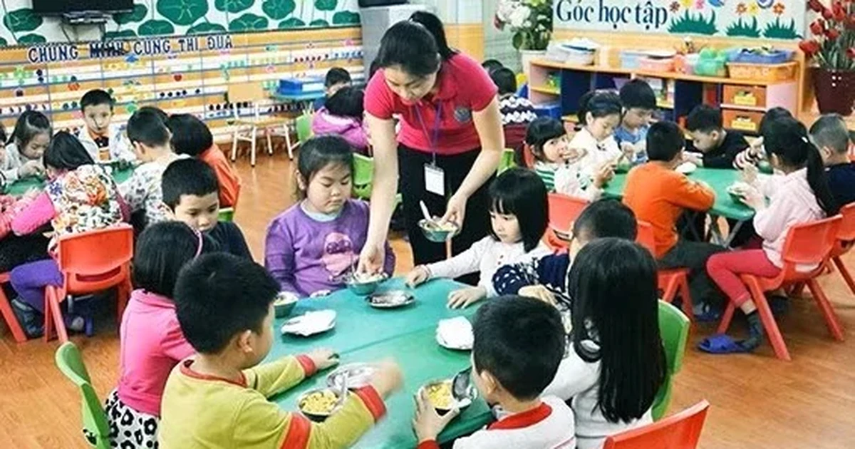 Đề xuất hỗ trợ tối thiểu 160.000 đồng/tháng cho con công nhân theo học mầm non tư thục