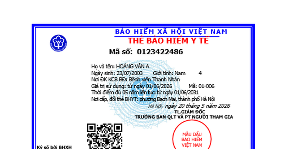 Tất cả người dân có sổ Bảo hiểm xã hội, thẻ Bảo hiểm y tế chú ý thông báo mới nhất