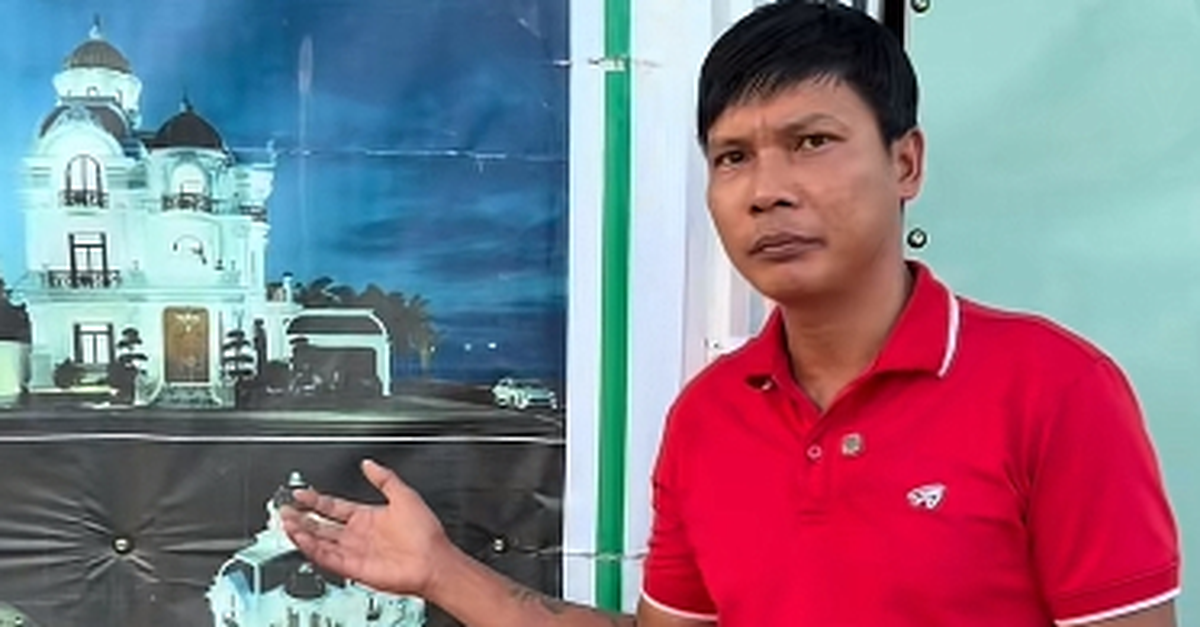 Thu nhập của thầy phụ hồ nổi tiếng nhất Việt Nam, đang xây biệt thự lâu đài gần 200m2 ở quê