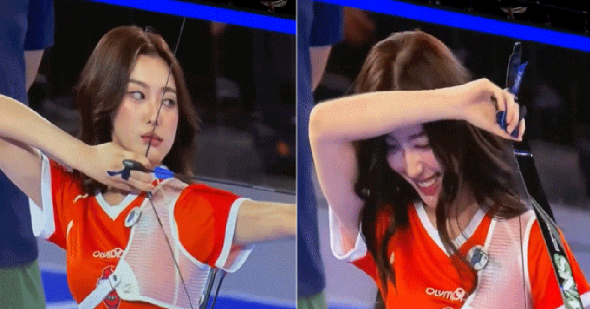 Viral clip mỹ nhân 2K5 bắn cung "rụng cả tim fan", nụ cười bừng sáng không cưỡng lại nổi