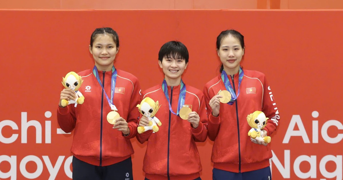 Giành HCV ASIAD lịch sử, các cô gái cầu mây được thưởng bao nhiêu?