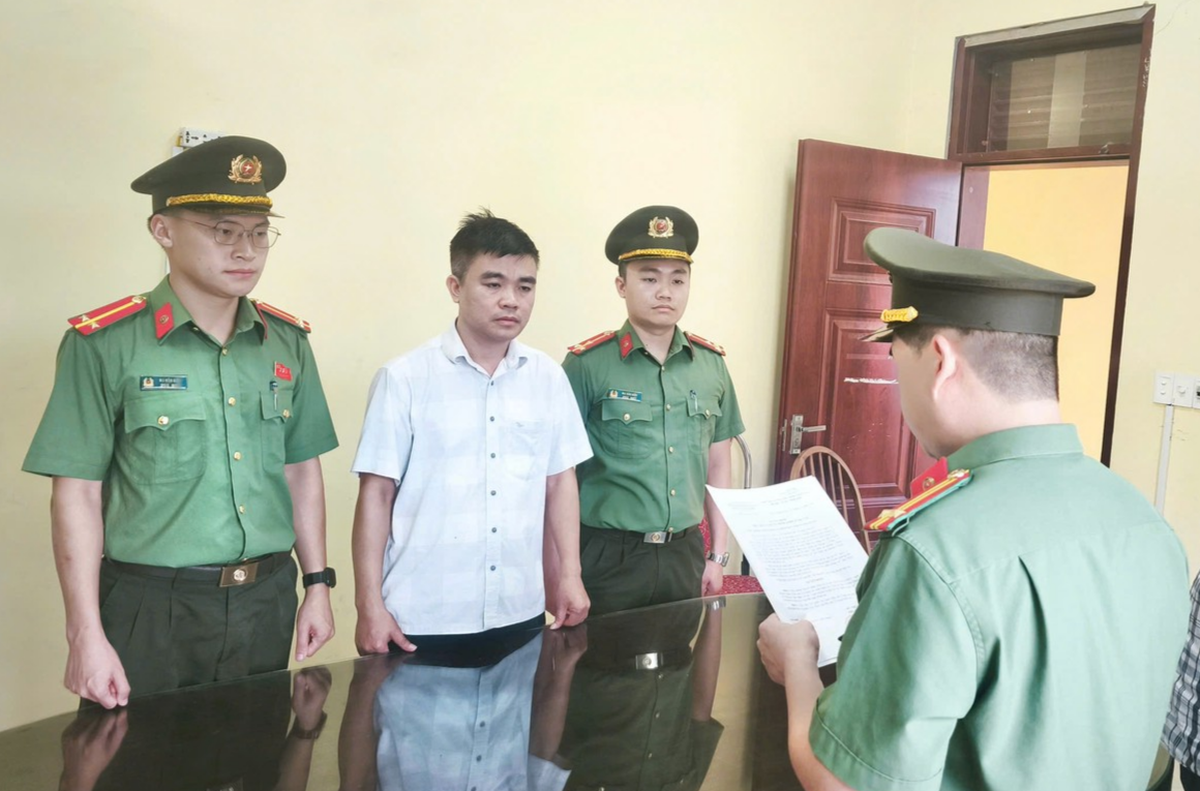 Thi hành Lệnh bắt tạm giam Nguyễn Văn Năm SN 1982