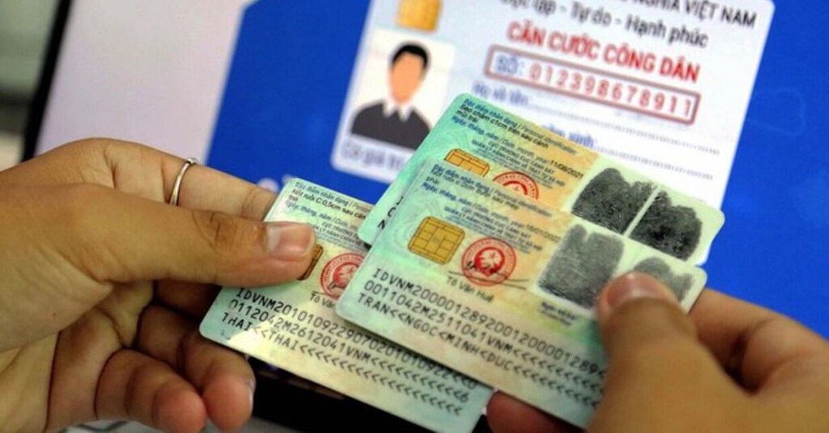 Thông tin mới về việc cấp căn cước công dân, áp dụng từ 1/9