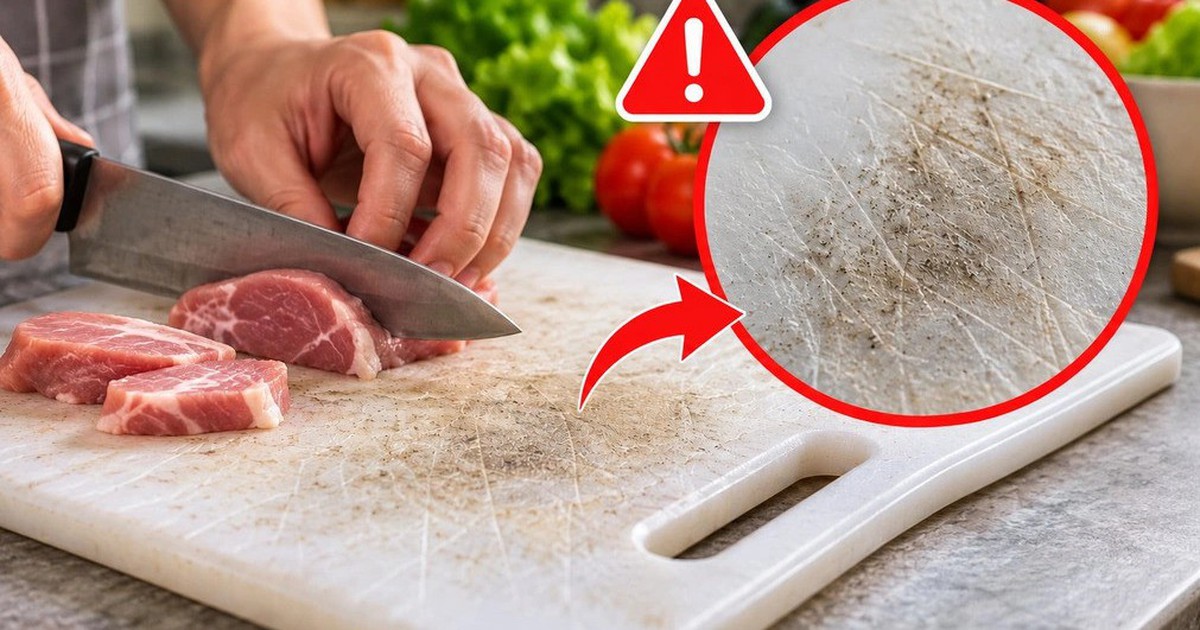 Lời khuyên đến tất cả các gia đình đang dùng thớt nhựa