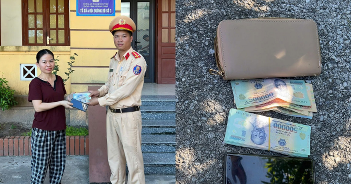 Công an xác minh loạt tờ tiền mệnh giá 20.000 - 500.000 đồng rơi trên đường