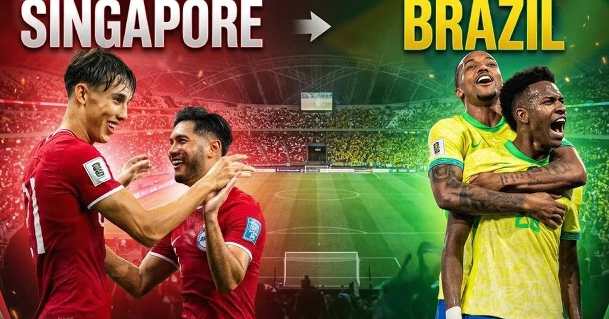 Đội tuyển Singapore chốt lịch giao hữu với Brazil, bán vé đắt gấp đôi ASEAN Cup