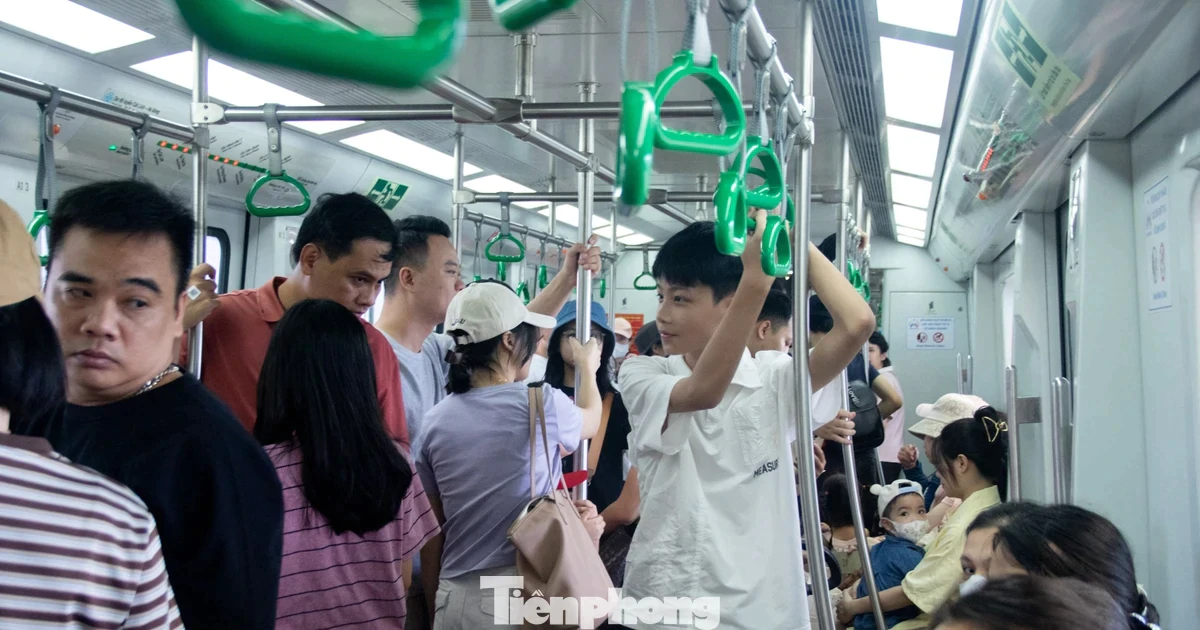 Miễn phí vé dịp 2/9, tàu điện Hà Nội đón hơn 408.000 lượt khách