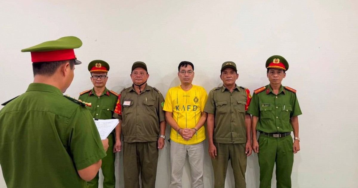 Thi hành lệnh bắt khẩn cấp Bùi Đức Đại SN 1977