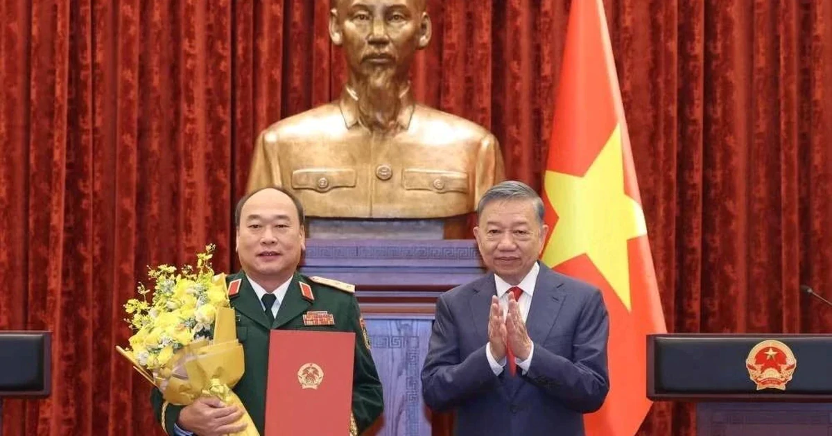 Phó Tổng Tham mưu trưởng QĐND Việt Nam Lê Quang Đạo được thăng quân hàm Thượng tướng