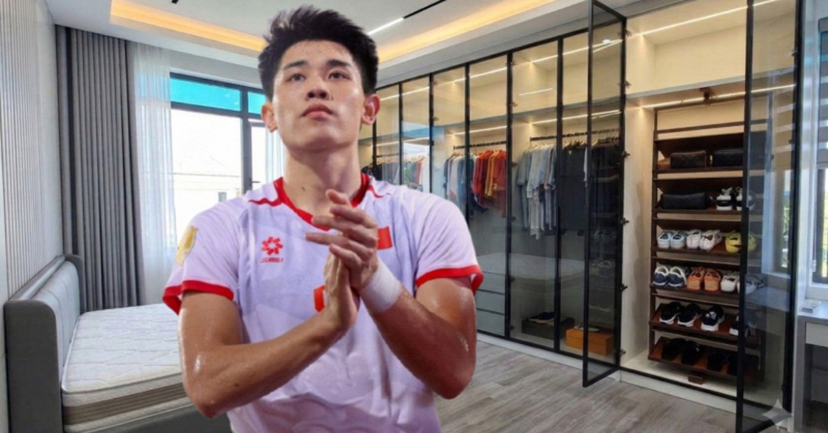 Bên trong phòng ngủ của Đình Bắc ở quê