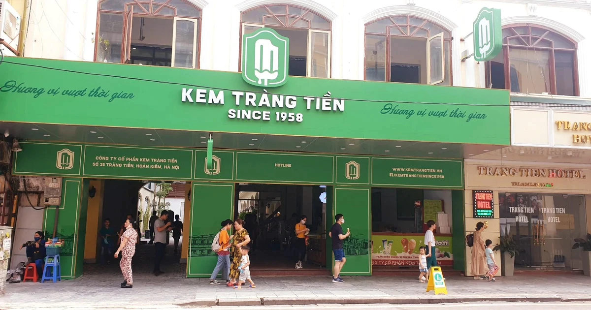 Dừng bán kem Tràng Tiền tại số 35 Tràng Tiền sa...