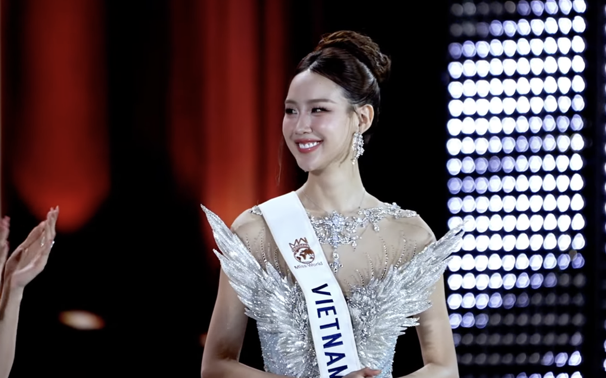 Hoa hậu Bảo Ngọc dừng chân Top 6, lập kỷ lục mới ở Miss World