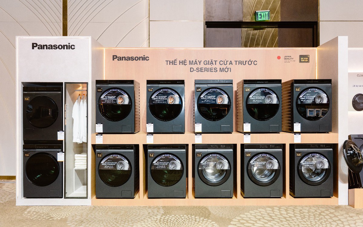 Panasonic tiếp tục khẳng định cam kết chăm sóc sức khỏe toàn diện với thế hệ máy giặt mới