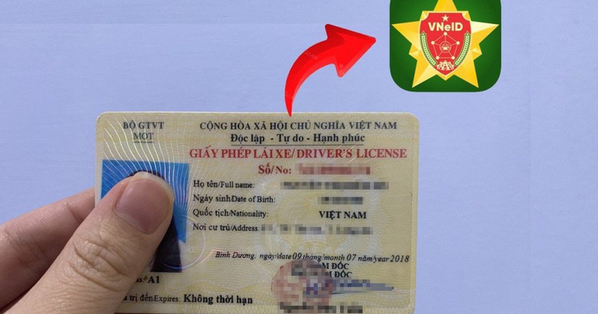 Cách tích hợp GPLX nhanh nhất trên VNeID