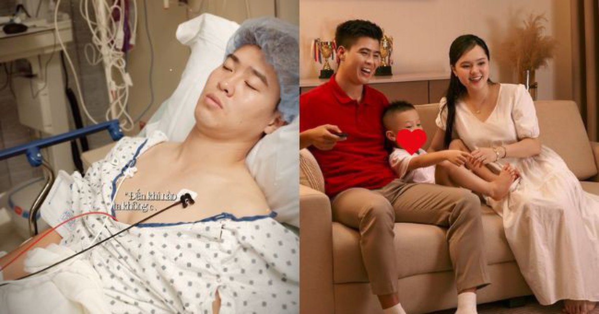 Sau ca phẫu thuật chấn thương tại Mỹ, Duy Mạnh nói điều xúc động về vợ tiểu thư Hà thành
