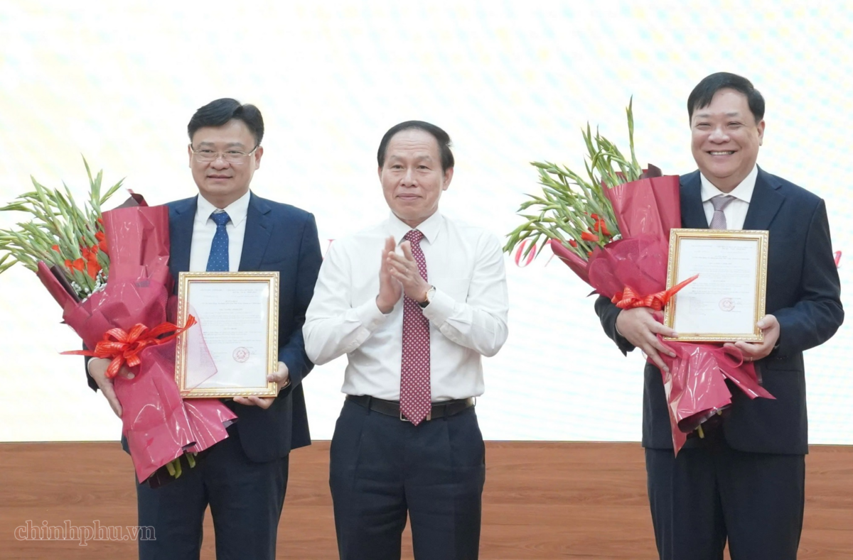 Chủ tịch Đồng Tháp và Giám đốc Công an Huế làm Phó Tổng Thanh tra Chính phủ