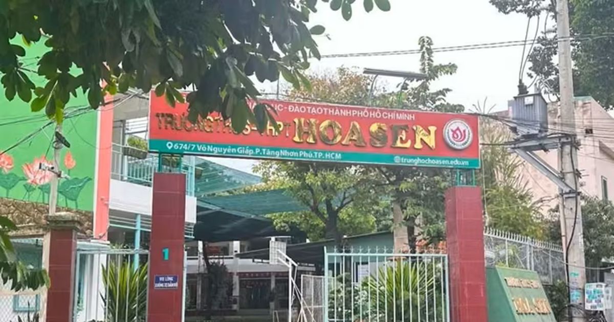 Vụ 700 học sinh Hoa Sen phải chuyển trường: Sở GD&ĐT TP.HCM thông tin mới nhất