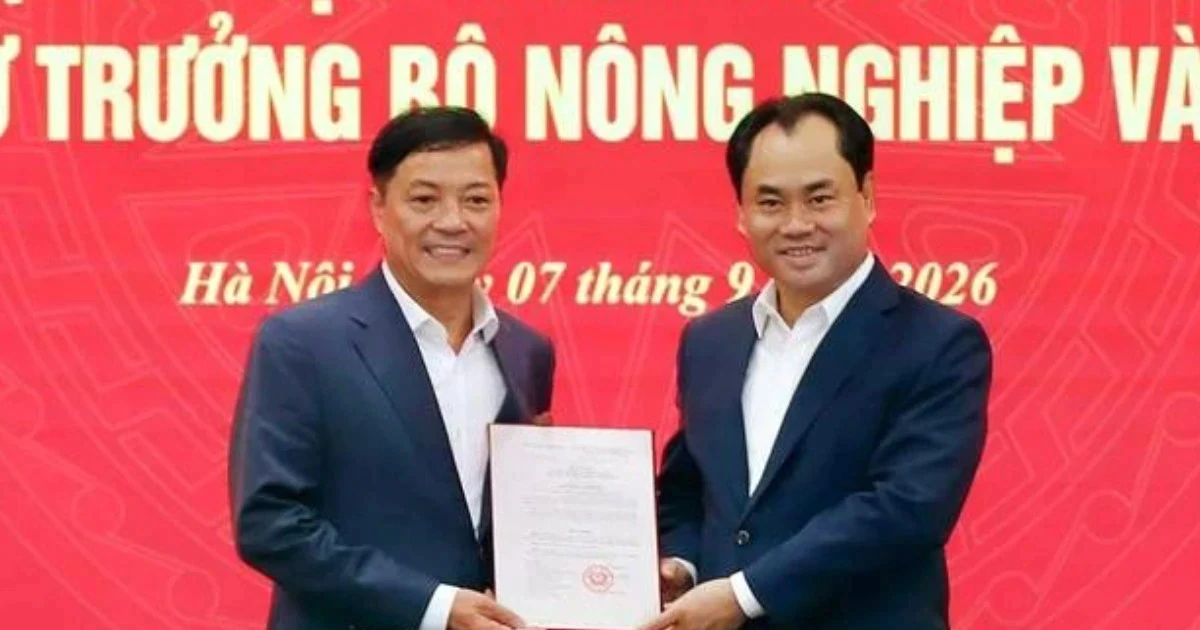 Ông Lê Trọng Yên làm Thứ trưởng Bộ Nông nghiệp và Môi trường