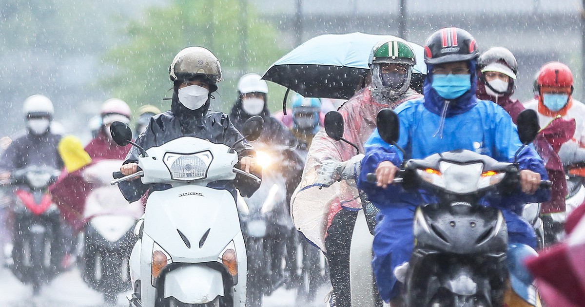 Tin không khí lạnh mới nhất gây mưa ở Bắc Bộ và dự báo thời tiết Hà Nội 10 ngày