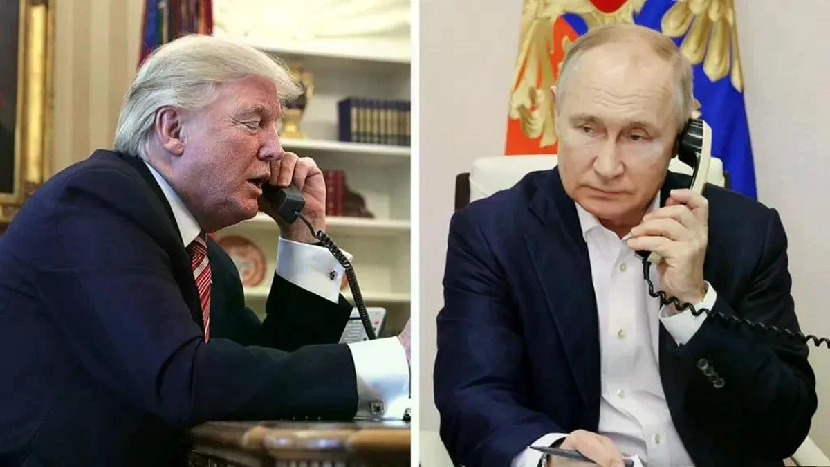 Tổng thống Nga Putin điện đàm với Tổng thống Mỹ Trump