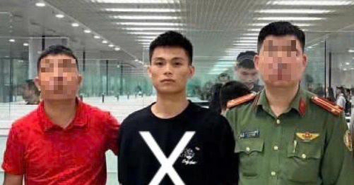 Lê Duy Thường Tín SN 2004 từ nước ngoài về Việt Nam đầu thú